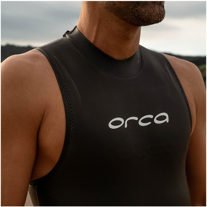 2024 Orca Hombres Vitalis Light Open Water Swim Sin Mangas Neopreno NN2L0501 - Black